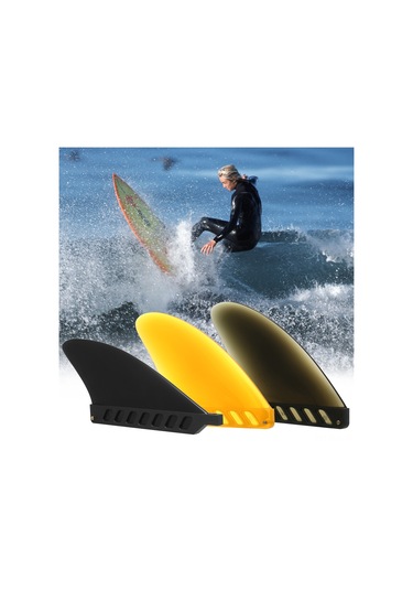 Xindoker 4.6" Gri Tpu Malzeme Sürf Tahtası Yumuşak Kuyruk Gemi, 135g Ağırlık