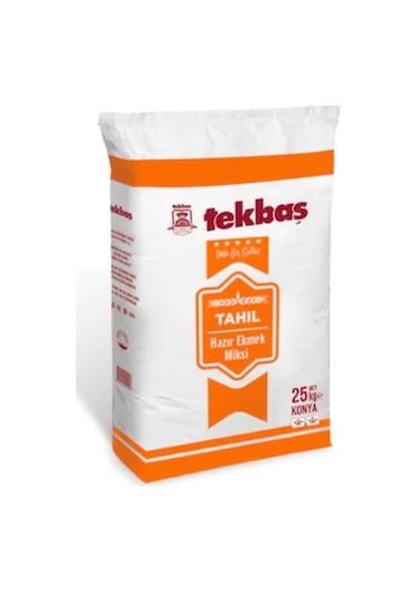 Tekbaş Unları Tahıl Hazır Ekmek Miksi 25 KG