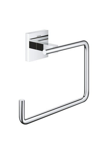 Start Cube Quickfix Halka Havluluk, Duş/banyo Aksesuarları, Krom, 40975000 Siyah