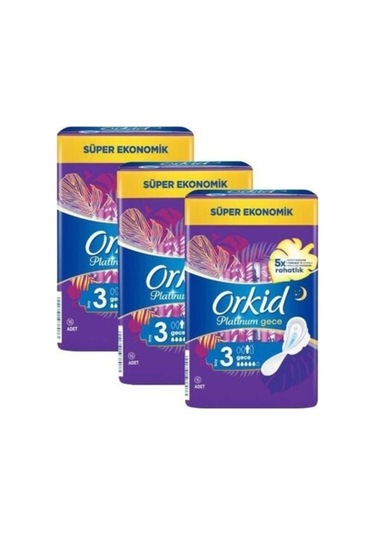 Platinum 4'lü Gece 16 X 3 Adet