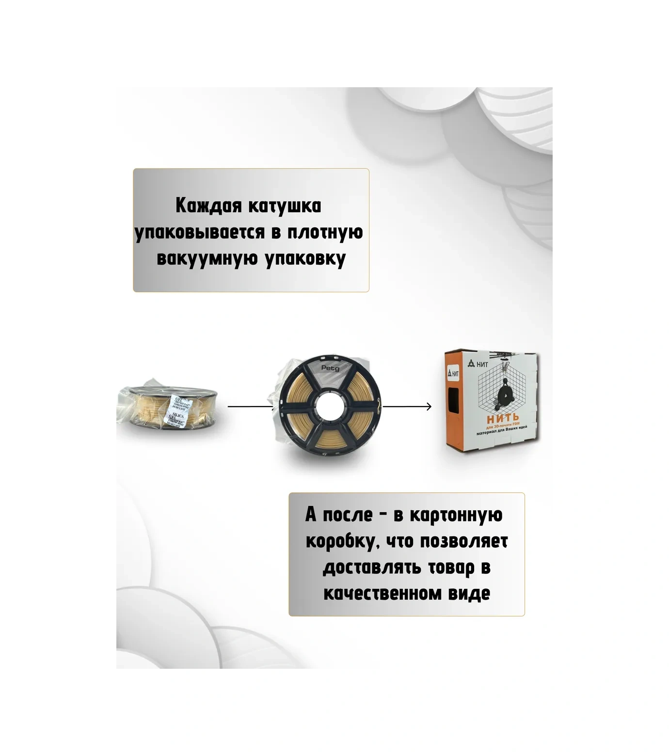 Nıt 3d Yazıcı Petg 1 Kg Bej Plastik 116895204