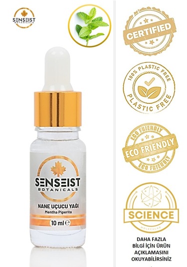 Senseist Botanicals Nane Uçucu Yağı 10ml %100 Saf - Sertifikalı