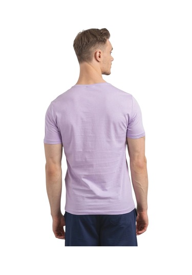 U.S. Polo Assn. Erkek V Yaka T-shirt Lila