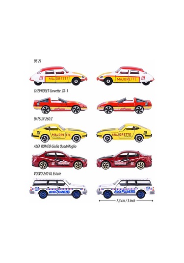 Majorette 60th Anniversary Edition 5'li Koleksiyon Paketi