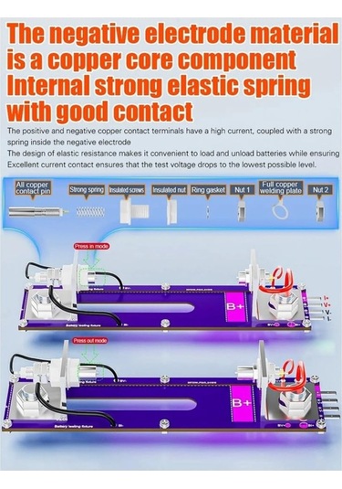 Maoyaya 20a 4-kanallı Pil Test Standı 18650 İç Direnç Kapasitesi