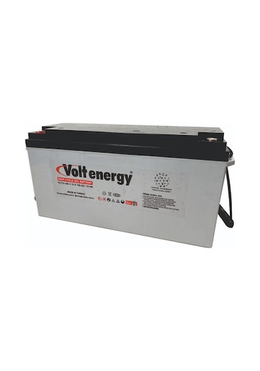 Volt 12 V 150 Ah Amper Jel Akü Deep Cycle Nanocarbon