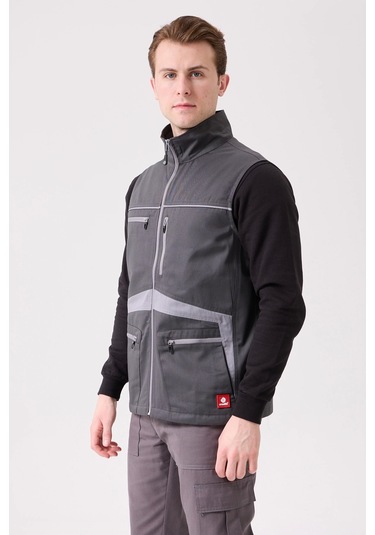 Pyrus İş Yeleği Füme-a.gri