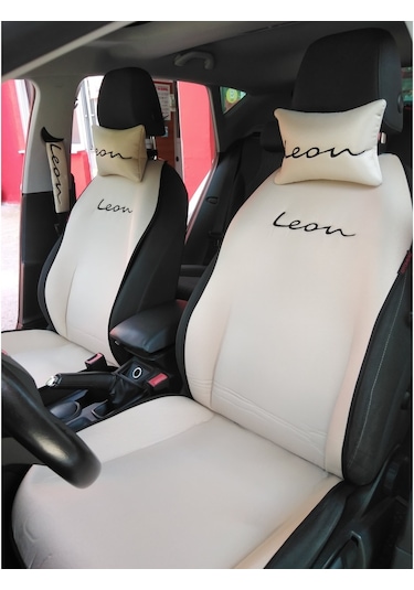 Seat Leon Nakışlı Ön Ikili Oto Koltuk Kılıfı (500450445)