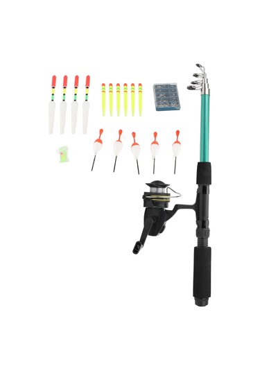 Skycity Yeni Başlangıçcı İçin 127 Parça Kamış Makine Seti - Dayanıklı Karbon Fiber, Tuzlu-su Tuzsuz-su Uygun, Tam Aksesuarlar