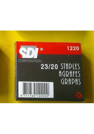 Zımba Telikollu Zımba Makinaları için 23 X 20 Sdi 3 Kutu