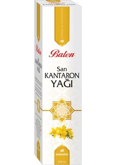Balen Sarı Kantaron Yağı 250 ML Maserasyon - Aromatik Yağ
