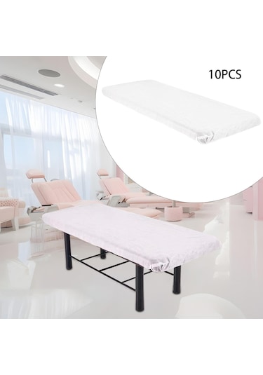 Suntek 10 Parça Tek Kullanımlık Dokumasız Yatak Çarşafı 220x235cm