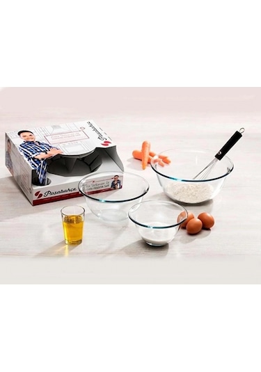 Paşabahçe 259035 Arda Türkmen Mutfak Yardımcıları 4'lü Set Şeffaf