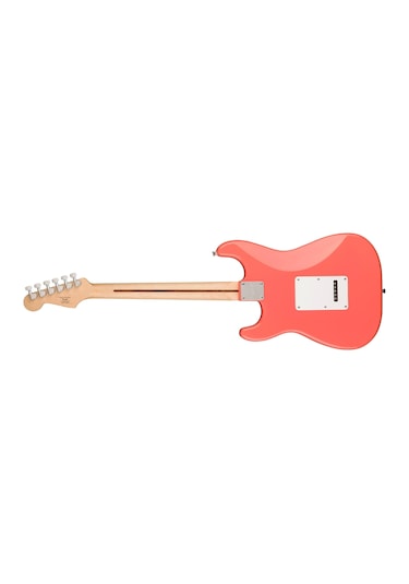 Squier Sonic Stratocaster Hss Akçaağaç White Pickguard Tahitian Coral Elektro Gitar
