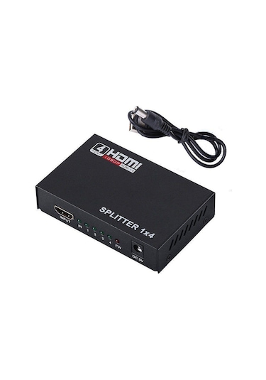 4410 4 Port Hdmi Splitter Çoklu Ekran Çoklayıcı Switch