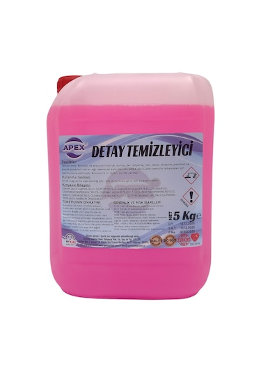 Araç İçi Detay Temizleyici Geliştirilmiş Formül 5kg