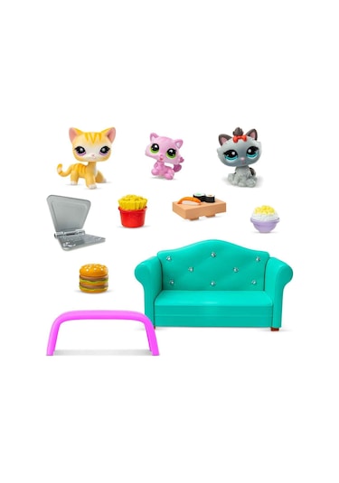 6360 Sun-littlest Pet Shop Minişler Lokanta Oyun Seti Diğer