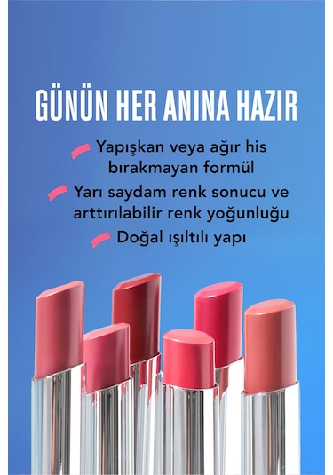 Flormar Nemlendirici Parlak Ruj (Pembe) - Sheer Up Lipstick New - 011 Rosy Lust - 8682536012096