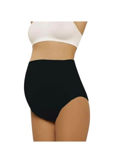 Emay Mı 5210 Seamless Soft Hamile Slip Siyah