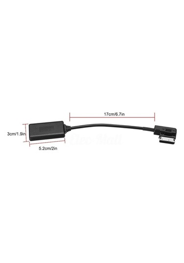 Besthome1 Audi Vw Amı 3g Aux Kablo, Müzik Dinleme, Tak Ve Kullan, Ses Kalitesi