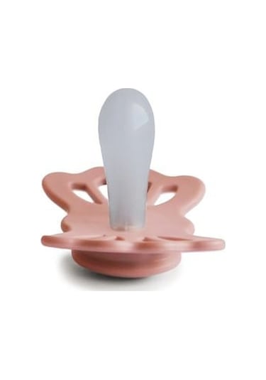 Frıgg Lucky Silikon Emzik - Pretty İn Peach 0-6 Ay Gold - Pembe