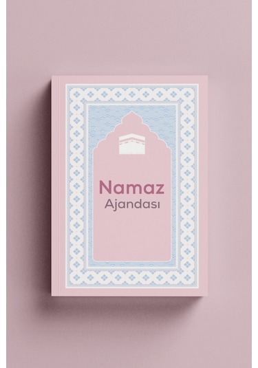 Namaz Ajandası Pembe Çok Renkli