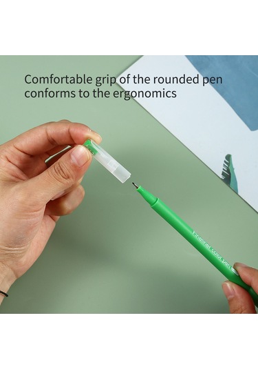 Youmex 10 Renkli Morandi Tonlu Kalem Seti - 0.4mm Fiber Uçlu, Macaron Desenli Defter Kalemleri