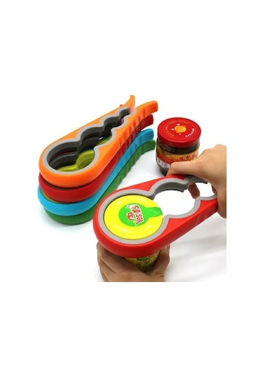 Bay Home Silikon Kavanoz Kapağı Açacağı 1165 Çok Renkli