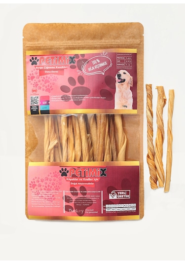Petimix Burgu Çiğneme Kemikleri 100 G