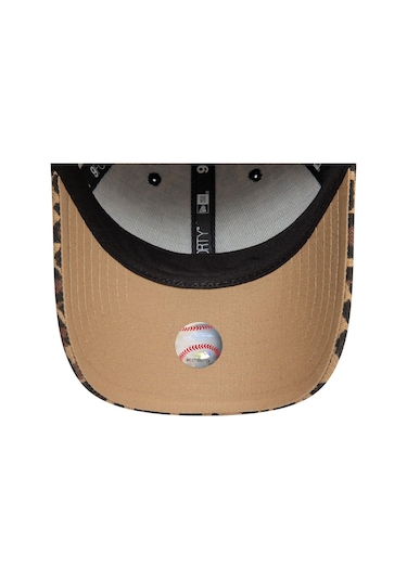New York Yankees Kadın Leopar 9forty 60595363 Şapka-5735 Leopar