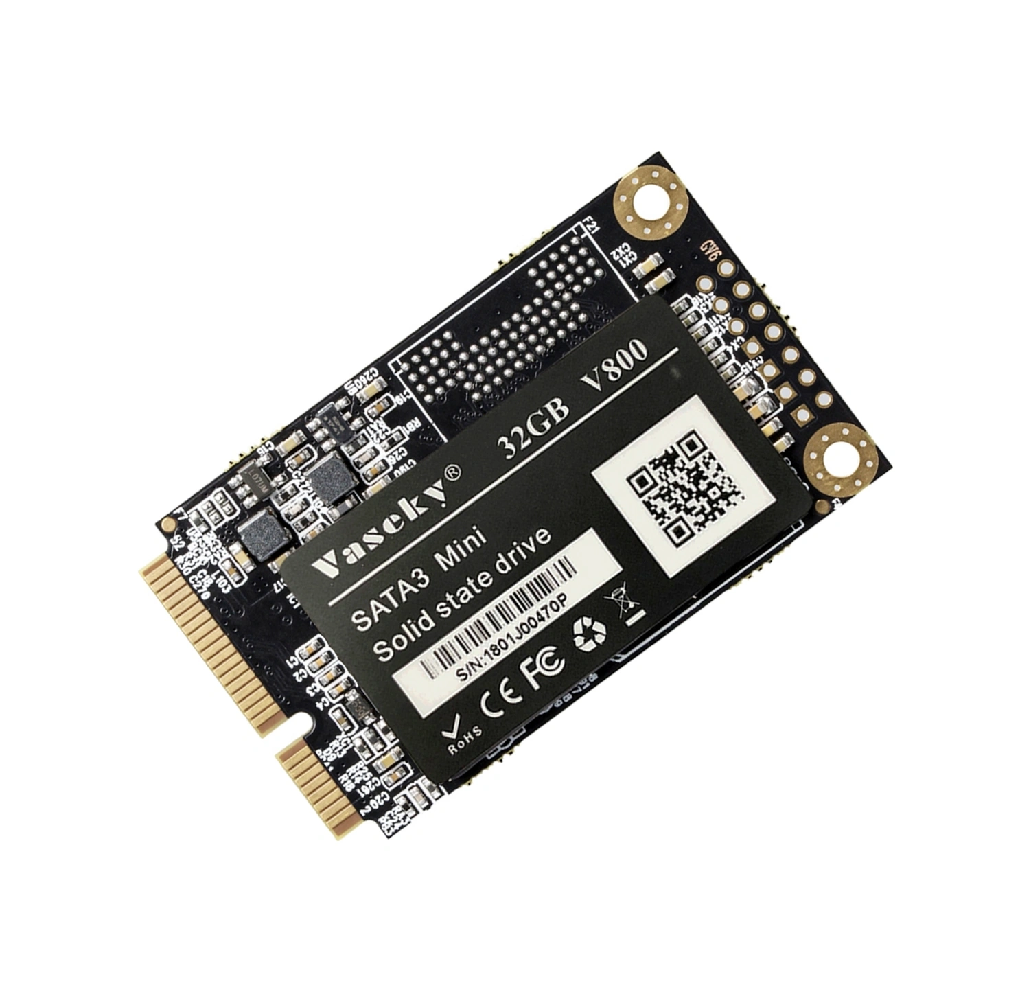 Sones Vaseky V800 32gb 1.8 İnç Sata3 Mini Dahili Katı Hal Sürücüsü Msata Ssd Modülü Dizüstü Bilgisayar İçin