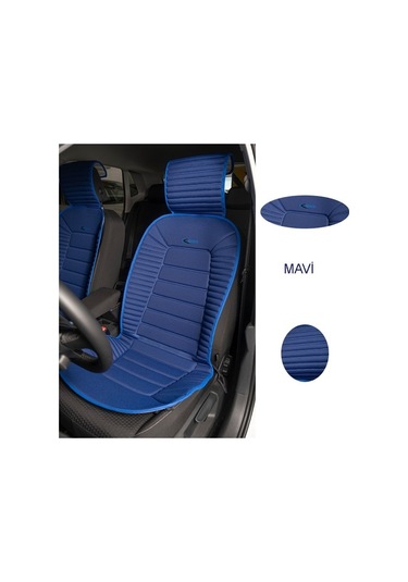 Bmw X5 Uyumlu Koltuk Minderi Ön 2'li Set Bumerang Mavi