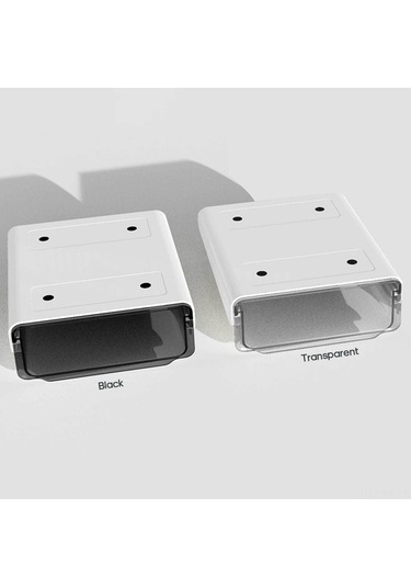 Masa Altı Görünmez Çekmece Kırtasiye Düzenleyici Yurt Masası Alan Tasarrufu Depolama Şeffaf