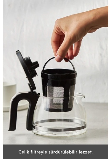 Karaca Just Coffee Aroma 2 In 1 Filtre Kahve ve Çay Demleme Makinesi