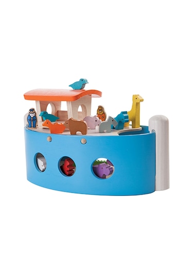 Plan Toys Ahşap Nuhun Gemisi Ve Hayvanlar