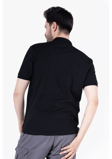 Polo Yaka T-shirt Siyah