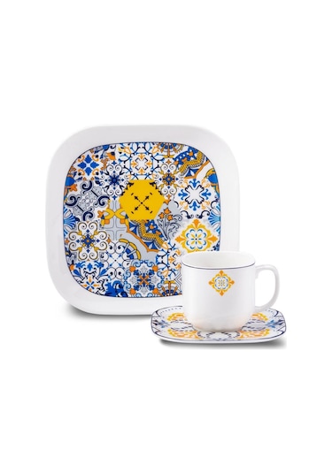 Korkmaz Kappa Collection 28 Parça Kahvaltı Takımı A8692 Çok Renkli