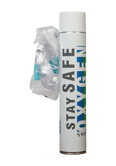 Stay Safe Oksijen Tüpü 4 x 165 G