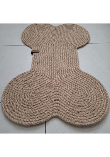 Evcil Hayvan Mama Paspası, %100 El Yapımı Kedi Köpek Mama Altlığı