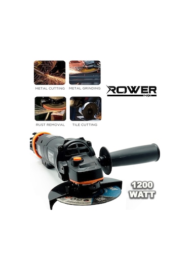 Rowermax BL-380 Pro-X 125 MM Demir Metal Kesme Avuç İçi Taşlama