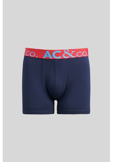 Ac&Co / Altınyıldız Classics Erkek Sıyah-Lacı-Antrasıt 3'Lü Boxer Paketi Antrasit