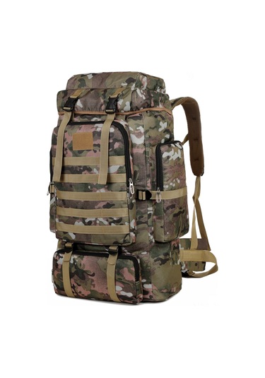 Neevoyu Geniş Kapasiteli Dayanıklı Kamp Sırt Çantası - Çok Bölmeli Ve Ergonomik Tasarım Çok Renkli