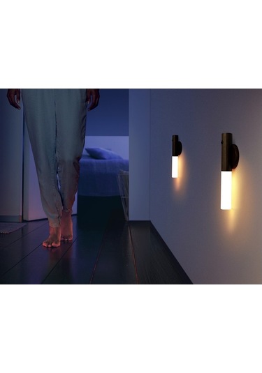 Soulader Şarj Edilebilir Dokunmatik Dokunma Sensörlü Işık Renk Değiştirir Vücut Şekilli Gece Lambası Kahverengi