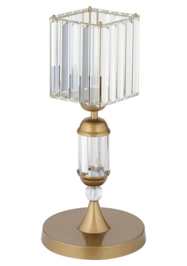 İstanbul Avize Kristal Taşlı Eskitme Kasalı K-12 Eskitme Taş Kafalı Abajur