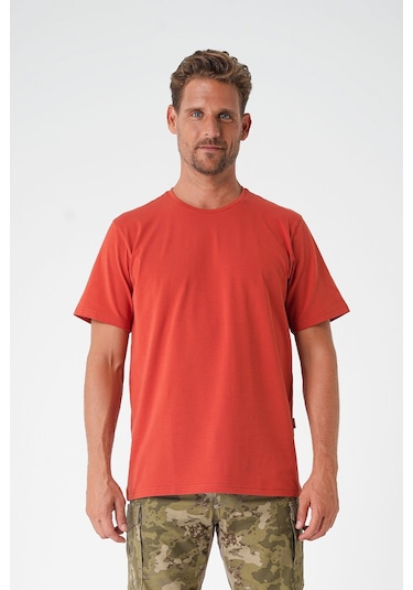 Mecanık Casual Neo Organic T-shirt Turuncu