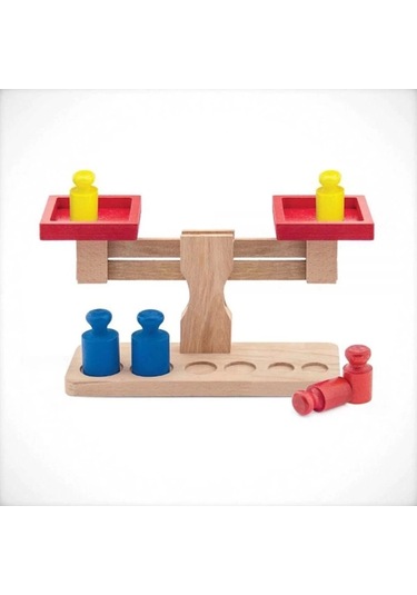 Ony-409 Kutuda Ahşap Terazi