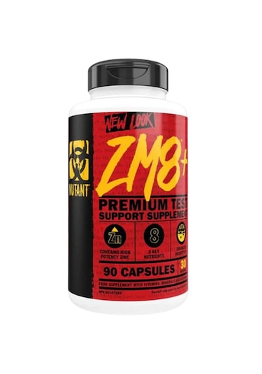Mutant Zm8+ Zma Zinc Magnesium Bisglycinate Selenium 90 Caps