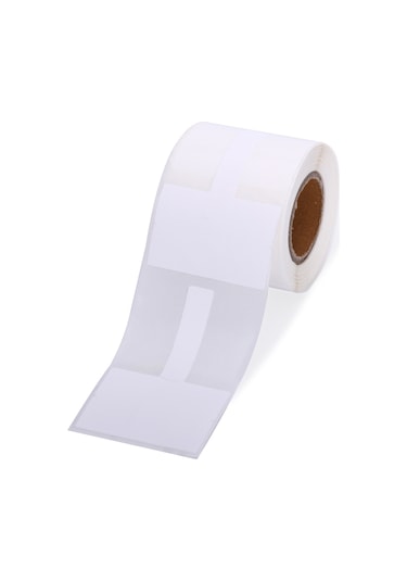 Kablo Etiketi Kendinden Yapışkanlı Termal Baskı Etiket Kağıdı Su Geçirmez Yağ Geçirmez Yırtılmaya Dayanıklı Etiket Bandı Dp23 Serisi Termal Yazıcı Etiket Yapma Makinesi İçin, 1 Rulo 125