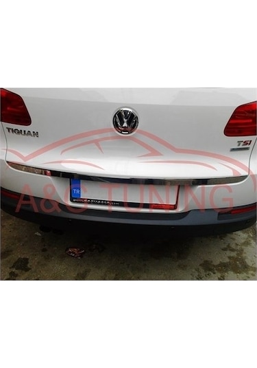 Volkswagen Tiguan Krom Bagaj Alt Çıta Formlu 2007-2015 Paslanmaz