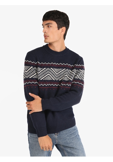 Colins Regular Fit Bisiklet Yaka Lacivert Erkek Kazak Cl1066407 Lacivert Colins Regular Fit Bisiklet Yaka Lacivert Erkek Kazak Cl1066407 Lacivert